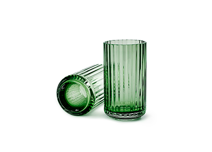 Lyngbyvase, 38cm, Glas, grün