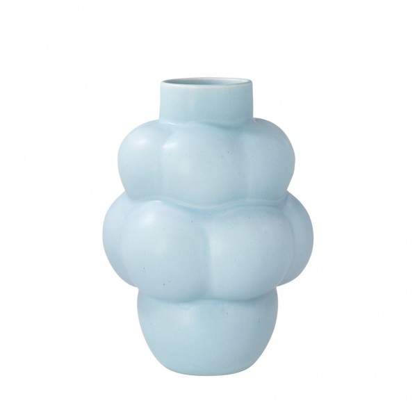 Balloon Vase #4, H:32, Ceramic, sky blue