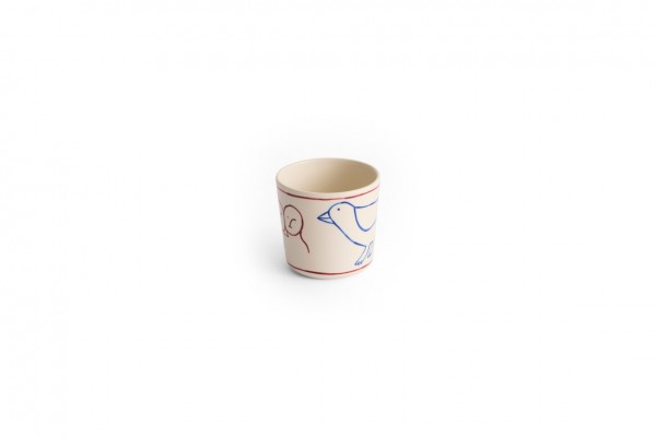 La Pittura Cup, 240ml, Postage Stamp