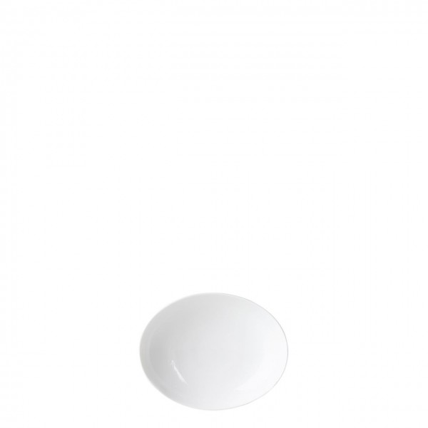 Schale oval, 12cm, weiß