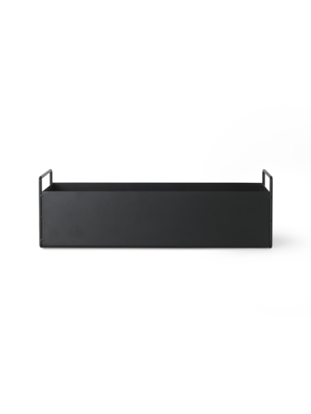 Plant Box, small, 45x14,5x17cm, black