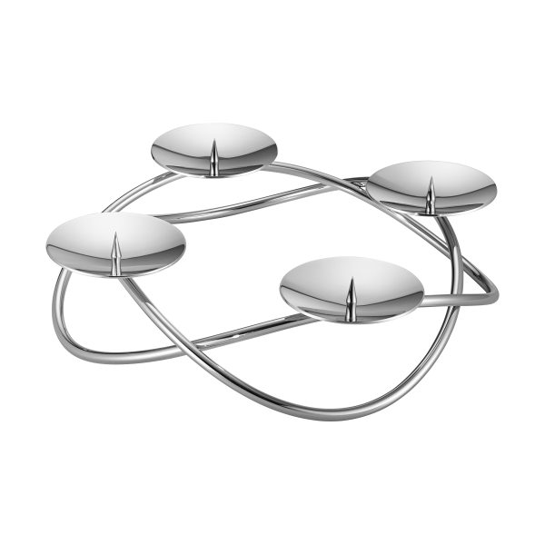 SEASON GRAND CANDLEHOLDER STAINLESS STEEL