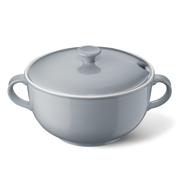 TERRINE MIT DECKEL 2,4 L GRAU