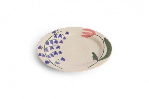 La Pittura Plate, Ø24, Klokkeblomst