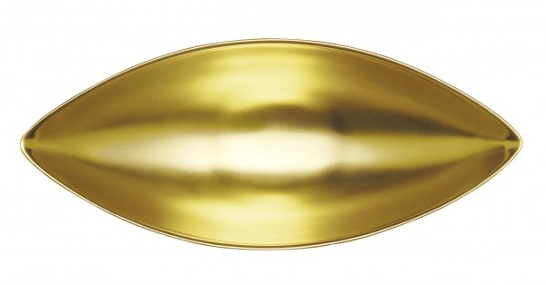Schale Spindel, 13,5cm, Gold