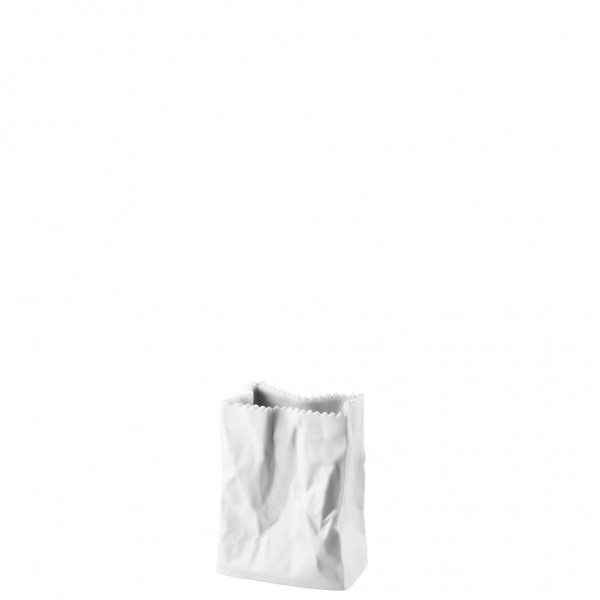 Do Not Litter - Weiss Matt - Tütenvase 10 Cm