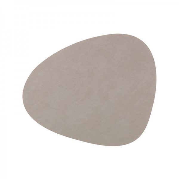 Table Mat Curve L Nupo Light Grey