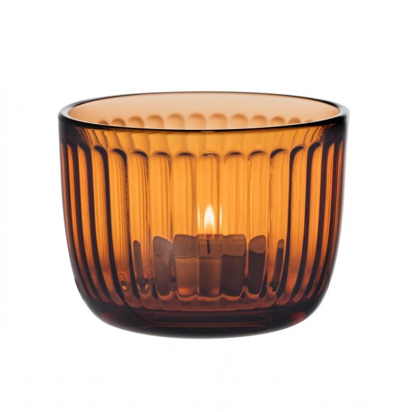 Raami Teal Candle H. 90mm Seville-orange