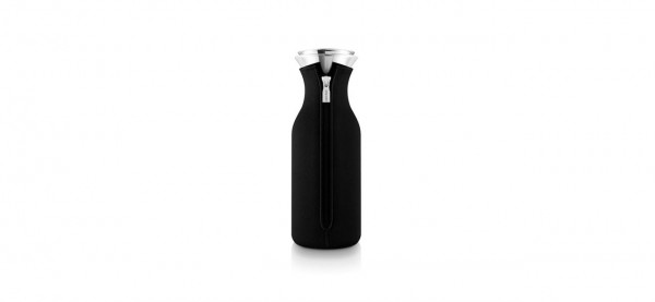 K.-Karaffe 1,0l black woven