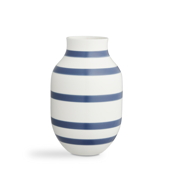 Omaggio Vase, H:31cm, blau