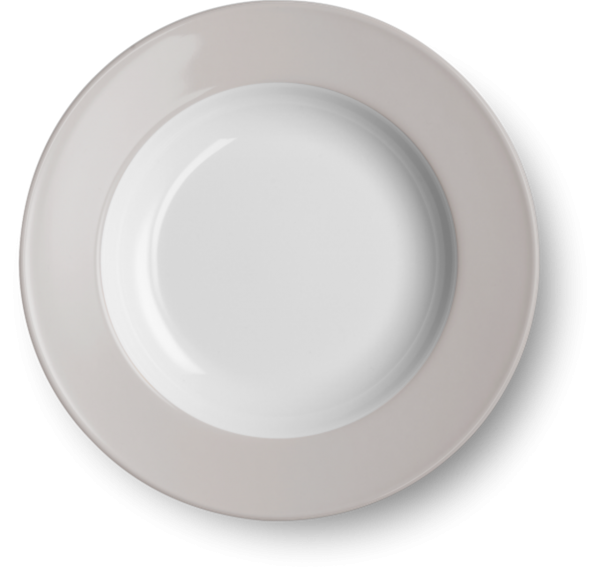 Teller Tief 23 Cm Fahne Pearl