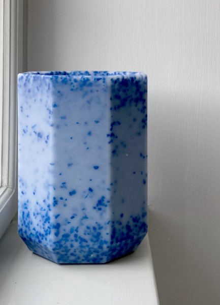 Wangari Vase, 25cm, glacier