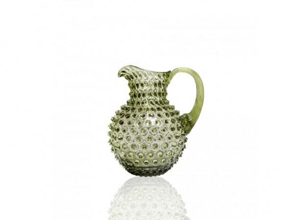 Paris Hobnail Jug 1L, olivegreen