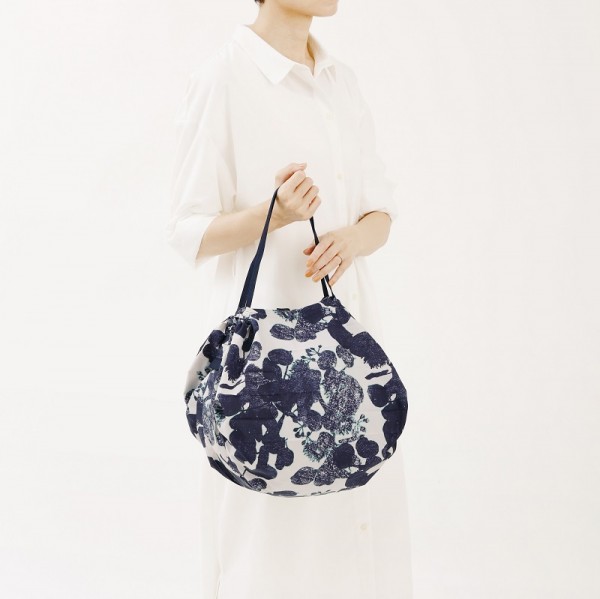 Sustainable Foldable Shopping Bag, M, Summertime Shade