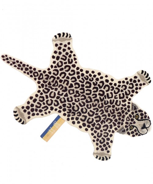 Snowy Leopard Rug, L, 150x91cm