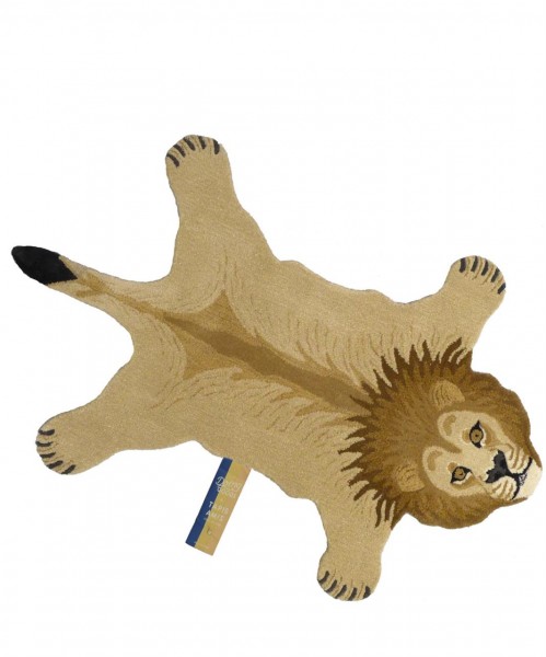 Moody Lion Rug, L, 151x100cm