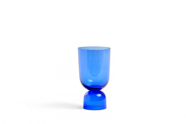 Bottoms Up Vase S, electric blue