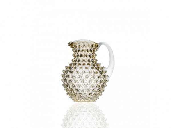 Paris Hobnail Jug 1L, cashmere