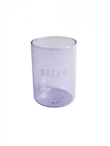 Favourite drinking glass, DREAM, purple
