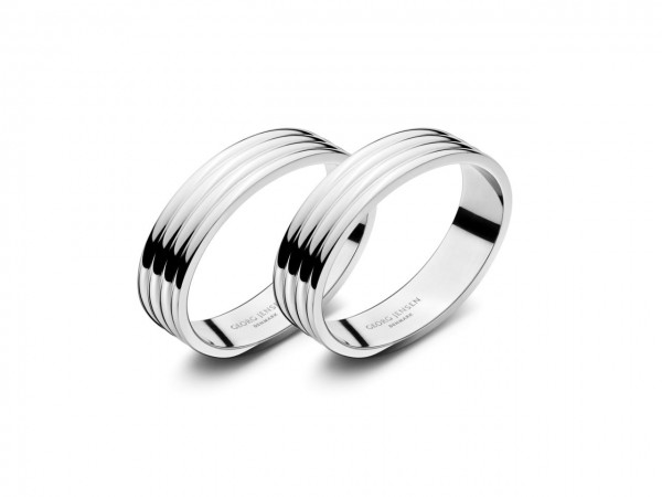 BERNADOTTE NAPKIN RING STAINLESS STEEL MIRROR 2 PCS