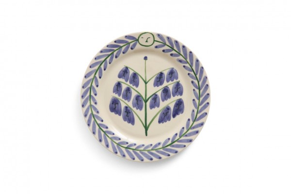 La Pittura Plate, Ø24, bluebells