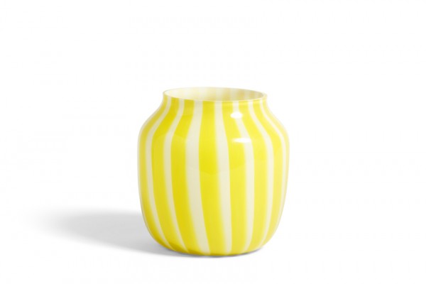 Juice Vase Wide, H22cm, yellow