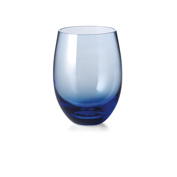 Glas 0,25 L Azurblau