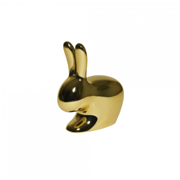 Rabbit Chair Baby, Metal Finish, gold