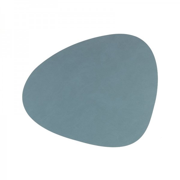 Table Mat Curve L Nupo Light Blue