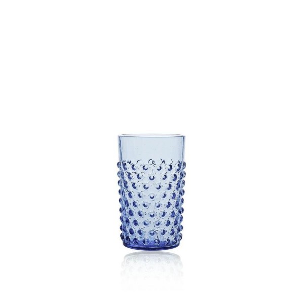 Hobnail Glas, 0,2L, light blue
