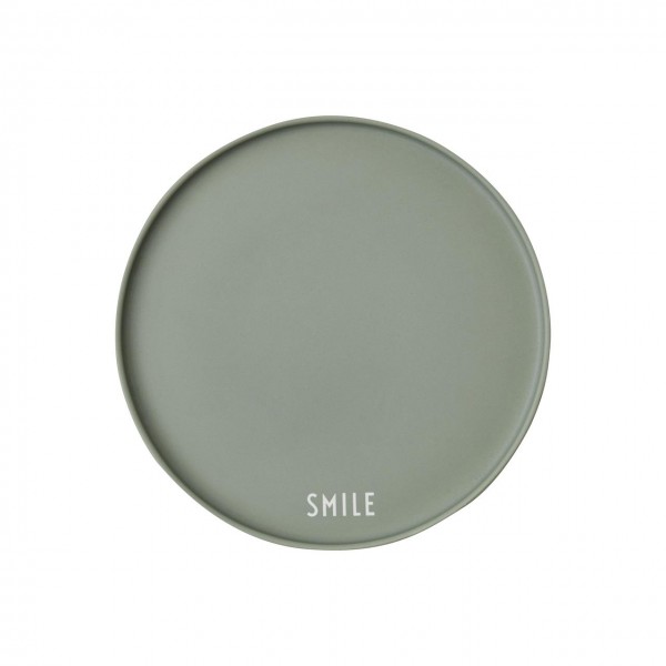 Favourite Plate, SMILE, green