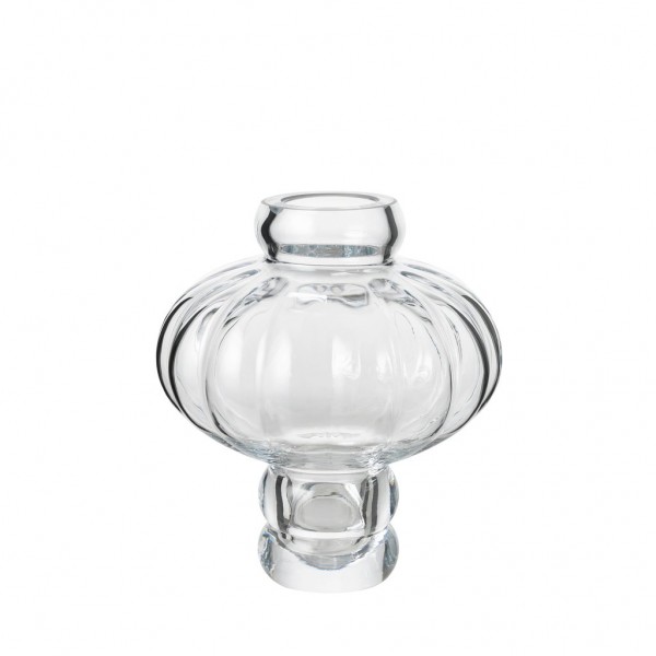 Balloon Vase #2, H:20cm, clear