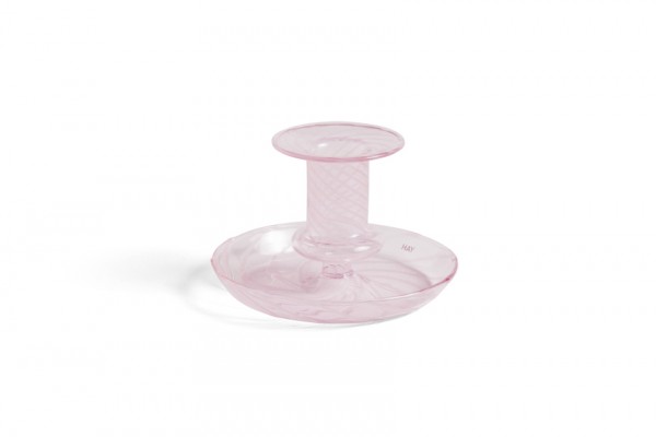 Flare Stripe S, pink with white, H7,5cm