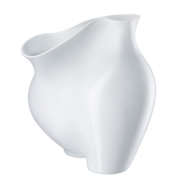 Vase 26 Cm La Chute Weiß