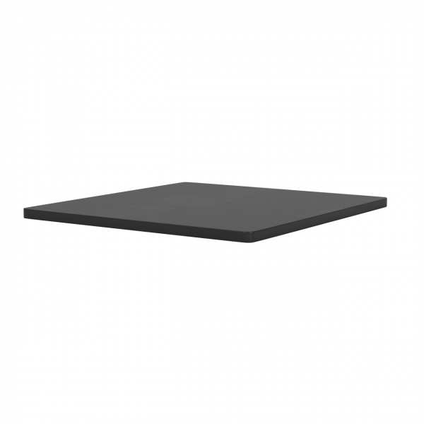 Panton Wire Abdeckplatte, T:34,8cm, black marble