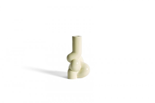 W&S Soft Candleholder, soft yellow