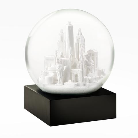 Snow Globe, NYC white
