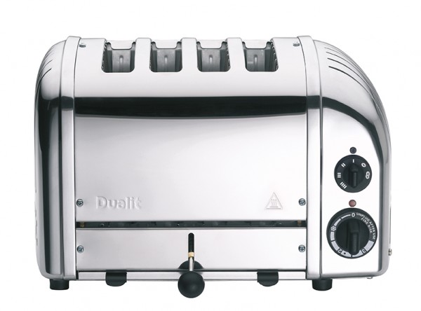 Toaster Classic 4-Schlitz, poliert