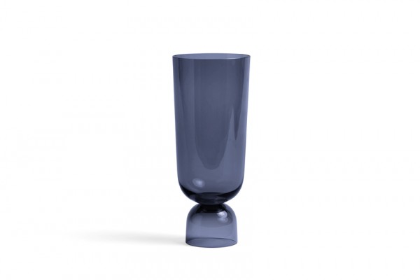 Bottoms Up Vase L, navy blue