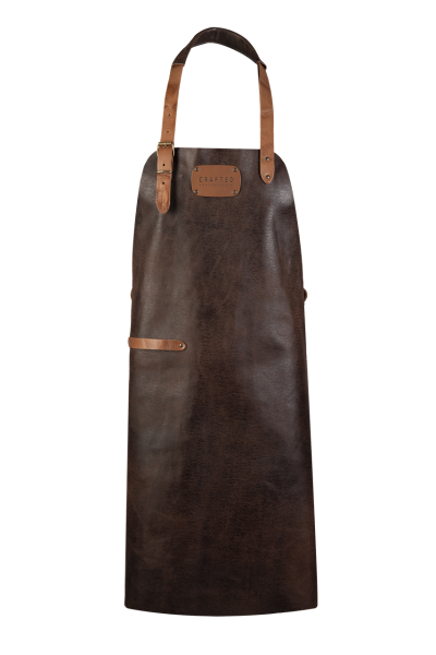 Rustic Leather Schürze brown