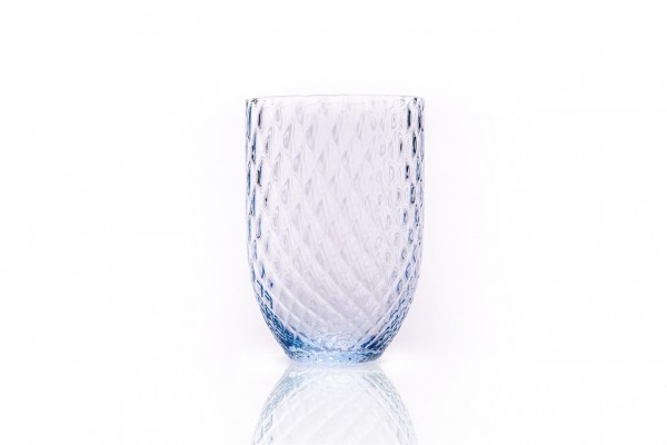 Harlequin Tumbler, light blue