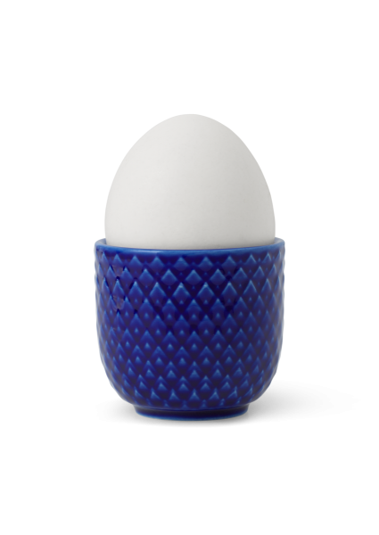 Rhombe Color Eierbecher, dunkelblau