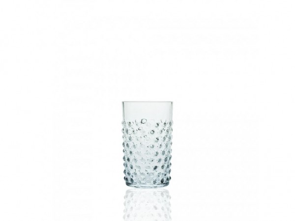 Hobnail Glas, 0,2L. crystal