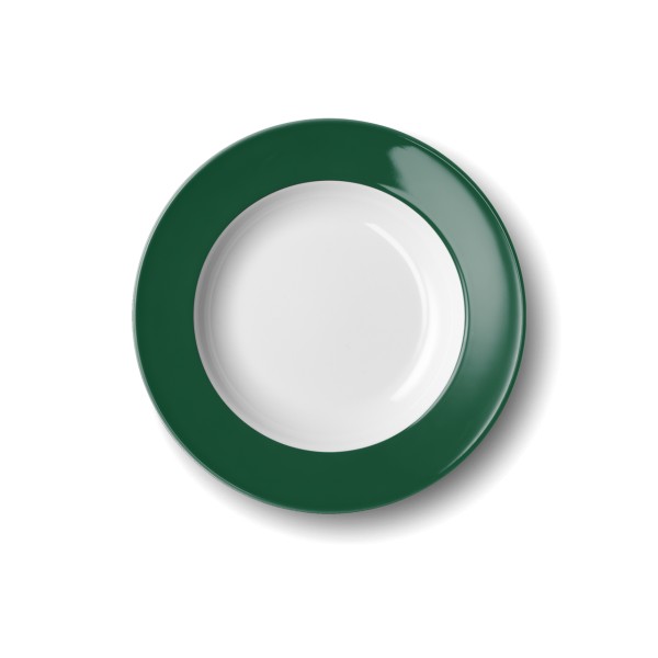 Teller Tief 23 Cm Fahne Tannengrün