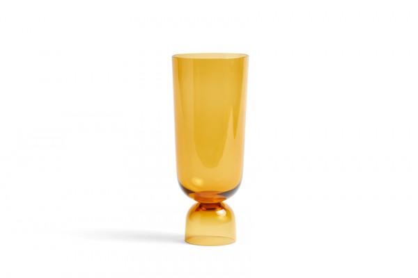Bottoms Up Vase L, amber