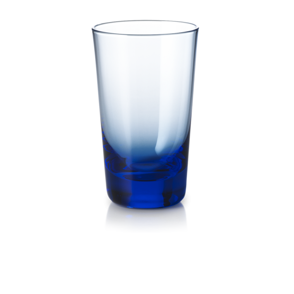 Glas 0,25 L Azurblau