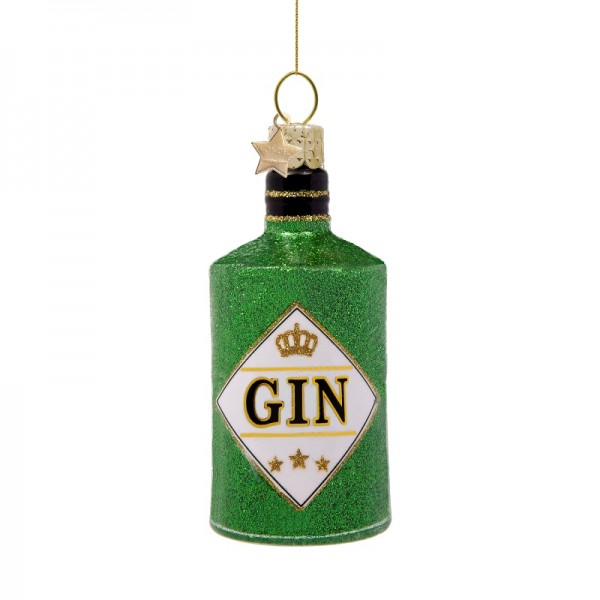 Gin, grün, 10cm