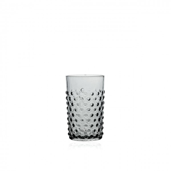 Hobnail Glas, 0,2L, grey smoke