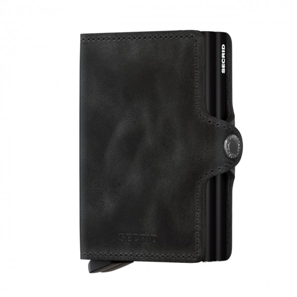 Twinwallet Vintage, black