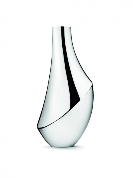 FLORA VASE STAINLESS STEEL, 50 CM